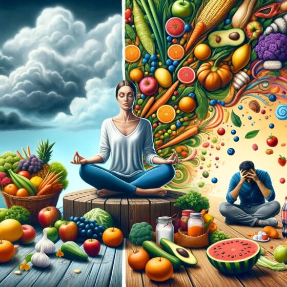 How diet affects stress